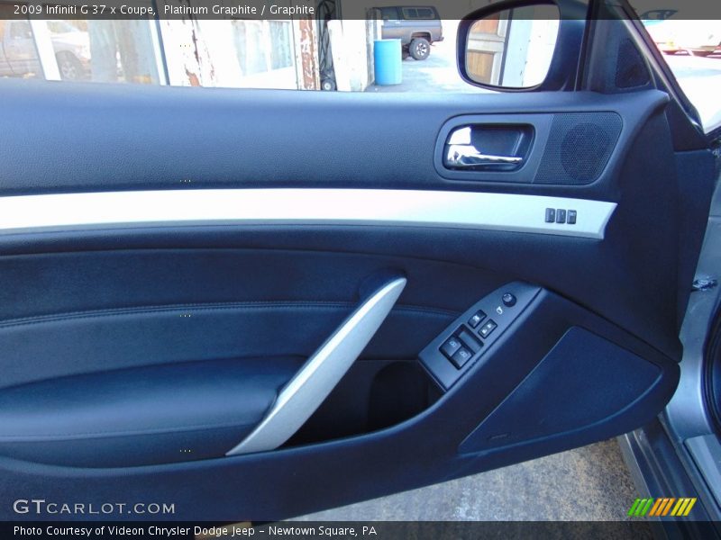 Platinum Graphite / Graphite 2009 Infiniti G 37 x Coupe