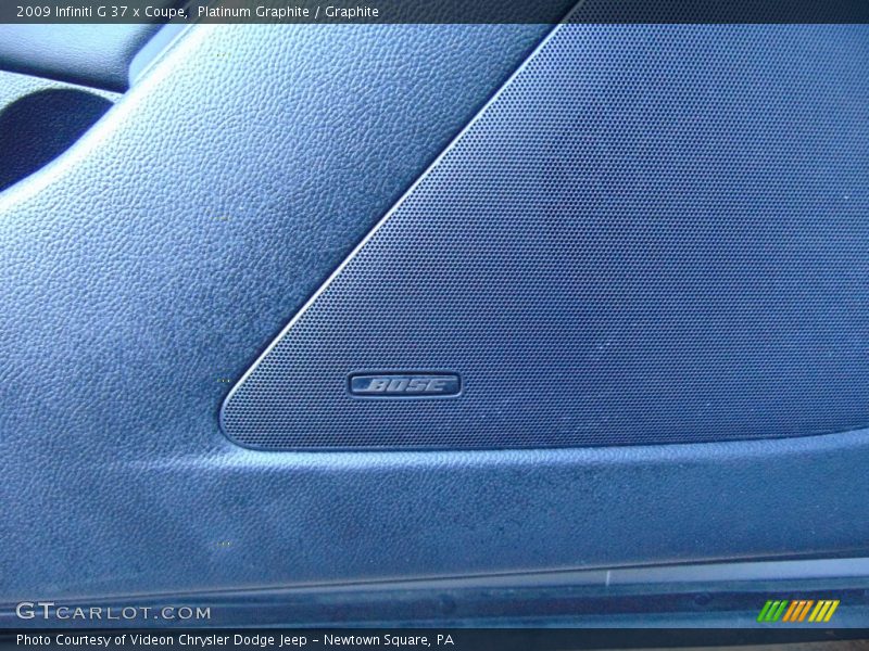 Platinum Graphite / Graphite 2009 Infiniti G 37 x Coupe