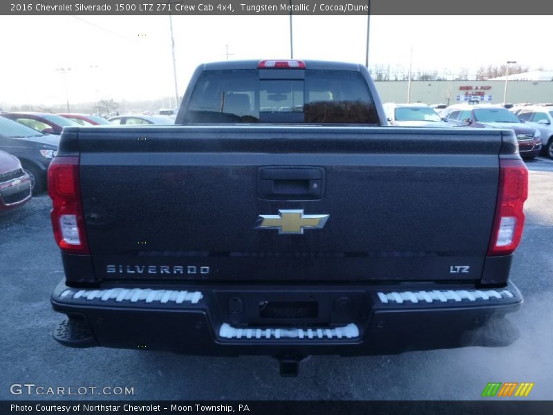 Tungsten Metallic / Cocoa/Dune 2016 Chevrolet Silverado 1500 LTZ Z71 Crew Cab 4x4