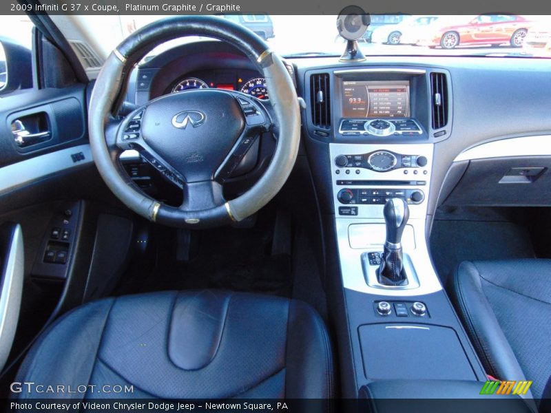 Platinum Graphite / Graphite 2009 Infiniti G 37 x Coupe