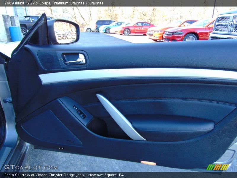 Platinum Graphite / Graphite 2009 Infiniti G 37 x Coupe