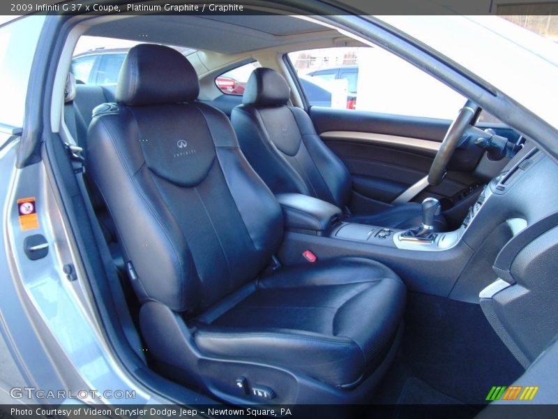Platinum Graphite / Graphite 2009 Infiniti G 37 x Coupe