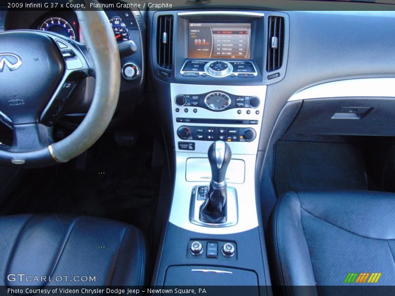 Platinum Graphite / Graphite 2009 Infiniti G 37 x Coupe
