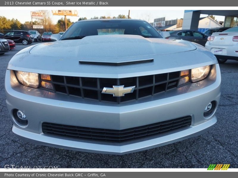 Silver Ice Metallic / Black 2013 Chevrolet Camaro SS Coupe