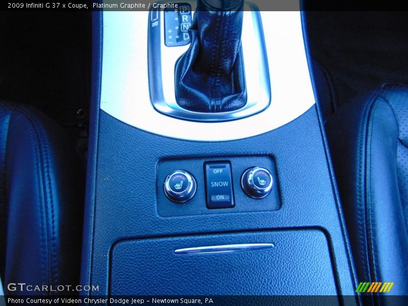Platinum Graphite / Graphite 2009 Infiniti G 37 x Coupe