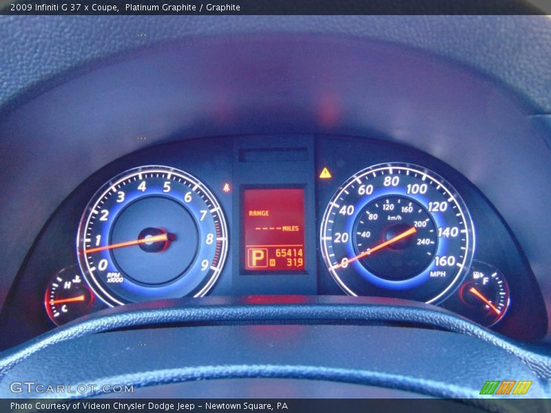 Platinum Graphite / Graphite 2009 Infiniti G 37 x Coupe