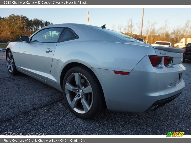 Silver Ice Metallic / Black 2013 Chevrolet Camaro SS Coupe