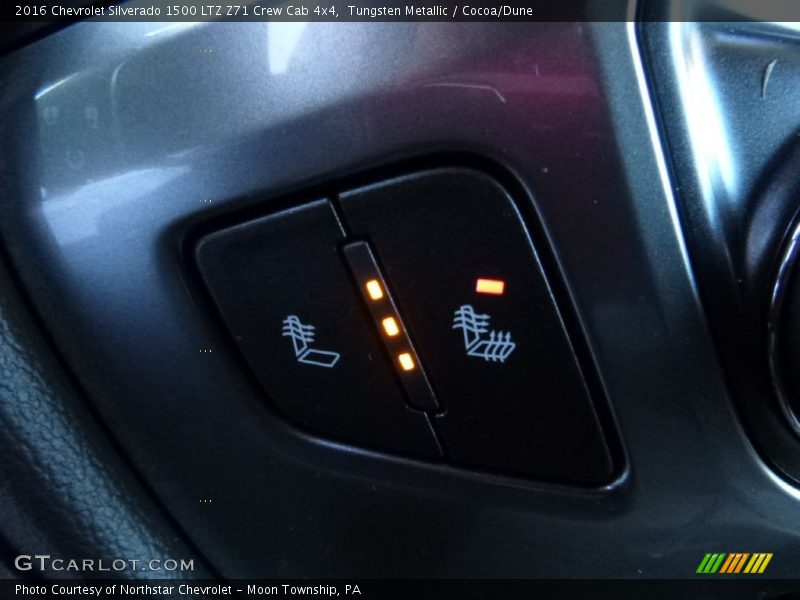 Tungsten Metallic / Cocoa/Dune 2016 Chevrolet Silverado 1500 LTZ Z71 Crew Cab 4x4