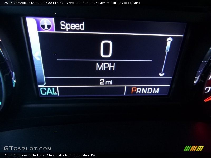 Tungsten Metallic / Cocoa/Dune 2016 Chevrolet Silverado 1500 LTZ Z71 Crew Cab 4x4