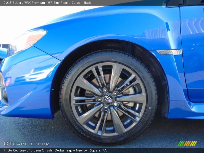 WR Blue Pearl / Carbon Black 2015 Subaru WRX Premium