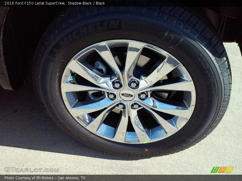 Shadow Black / Black 2016 Ford F150 Lariat SuperCrew