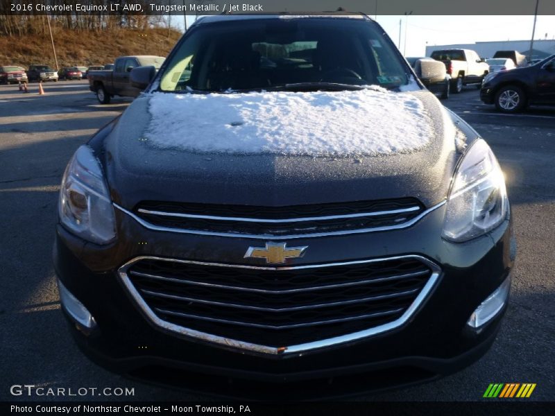 Tungsten Metallic / Jet Black 2016 Chevrolet Equinox LT AWD