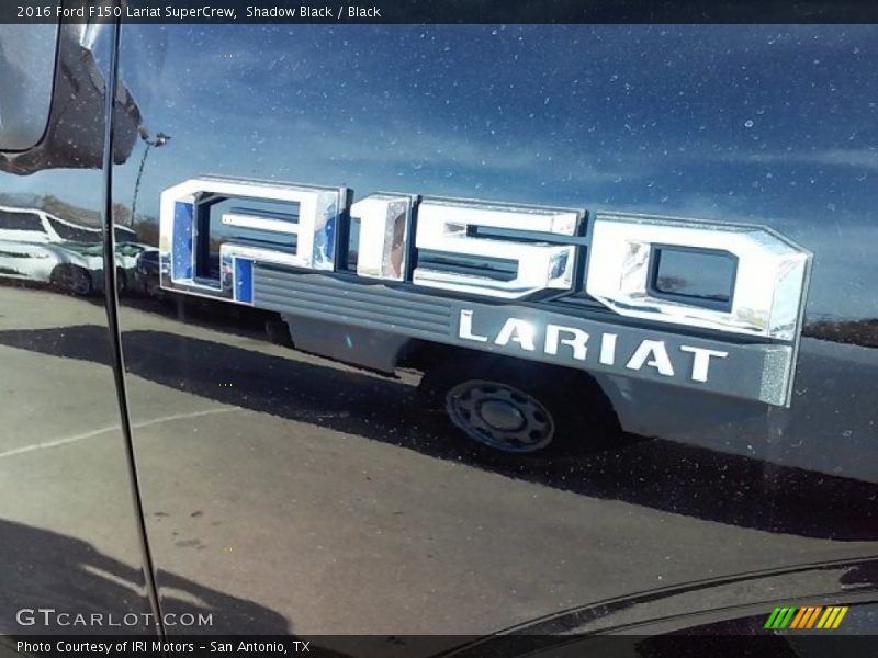 Shadow Black / Black 2016 Ford F150 Lariat SuperCrew