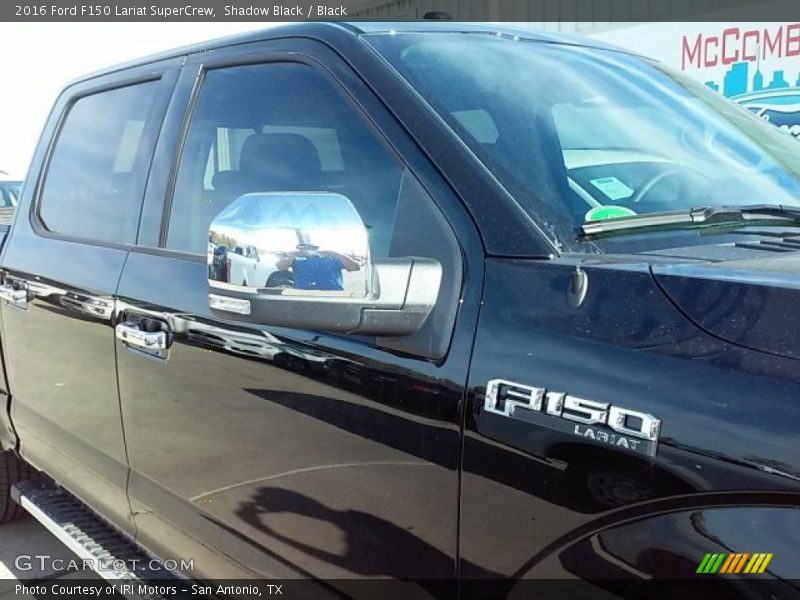 Shadow Black / Black 2016 Ford F150 Lariat SuperCrew