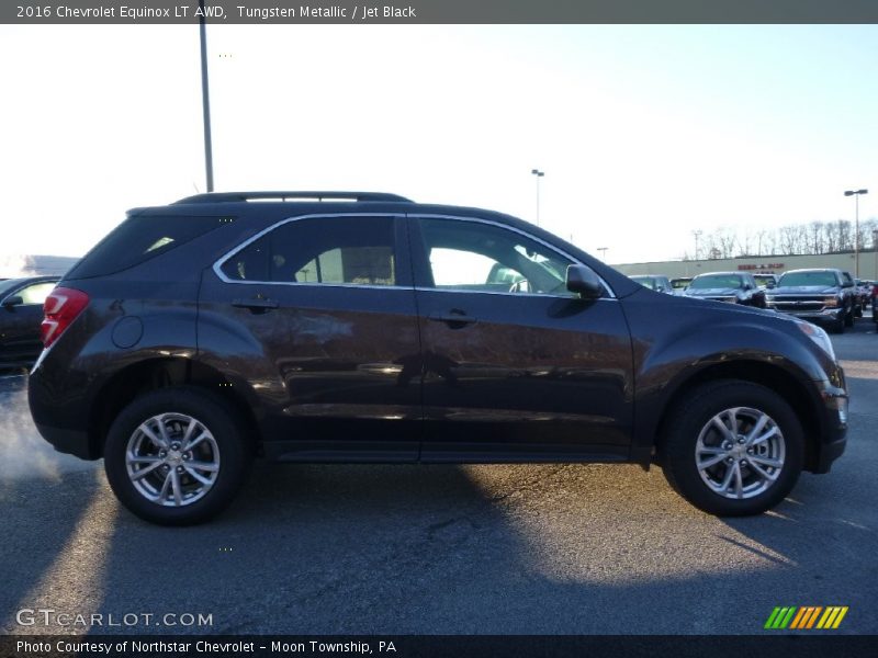 Tungsten Metallic / Jet Black 2016 Chevrolet Equinox LT AWD
