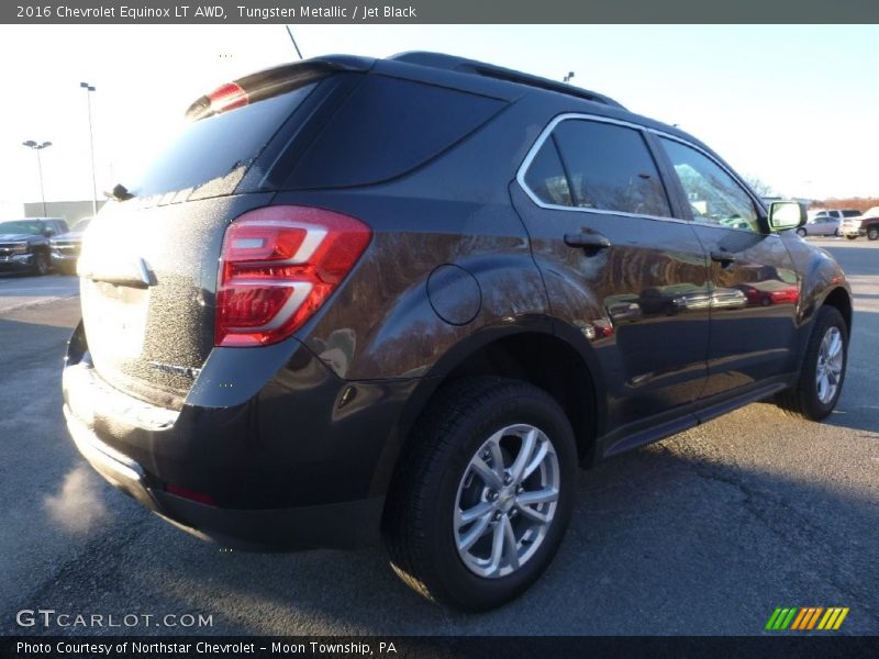 Tungsten Metallic / Jet Black 2016 Chevrolet Equinox LT AWD