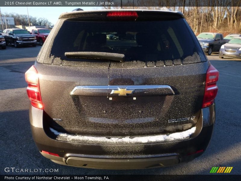 Tungsten Metallic / Jet Black 2016 Chevrolet Equinox LT AWD