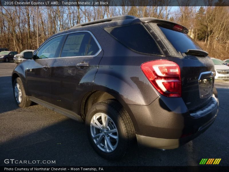 Tungsten Metallic / Jet Black 2016 Chevrolet Equinox LT AWD