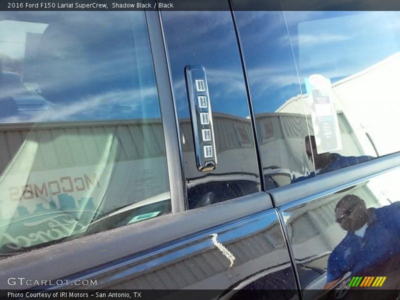 Shadow Black / Black 2016 Ford F150 Lariat SuperCrew