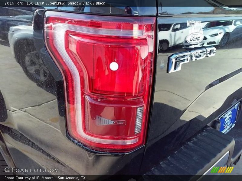 Shadow Black / Black 2016 Ford F150 Lariat SuperCrew