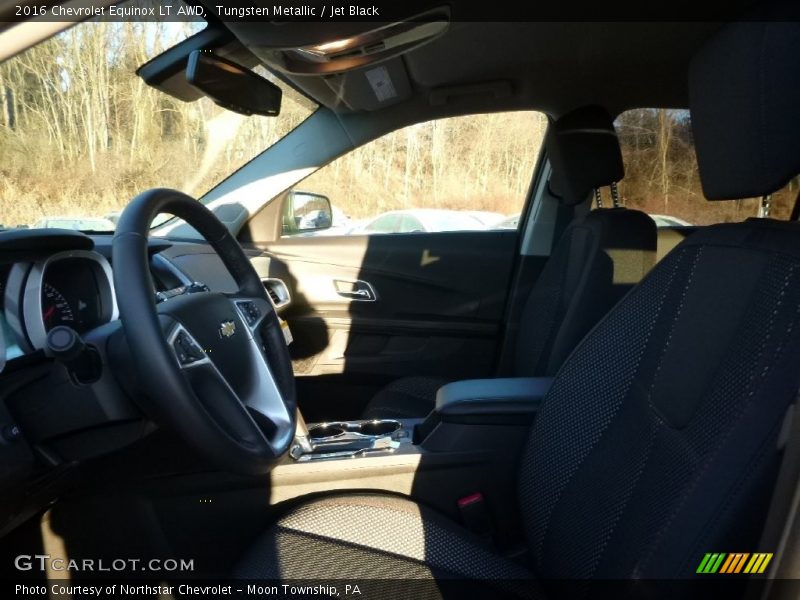 Tungsten Metallic / Jet Black 2016 Chevrolet Equinox LT AWD