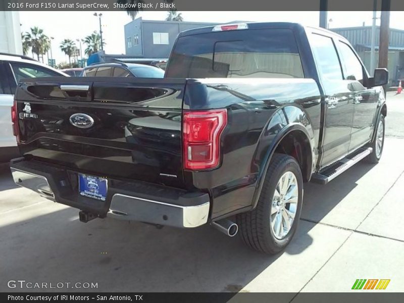 Shadow Black / Black 2016 Ford F150 Lariat SuperCrew