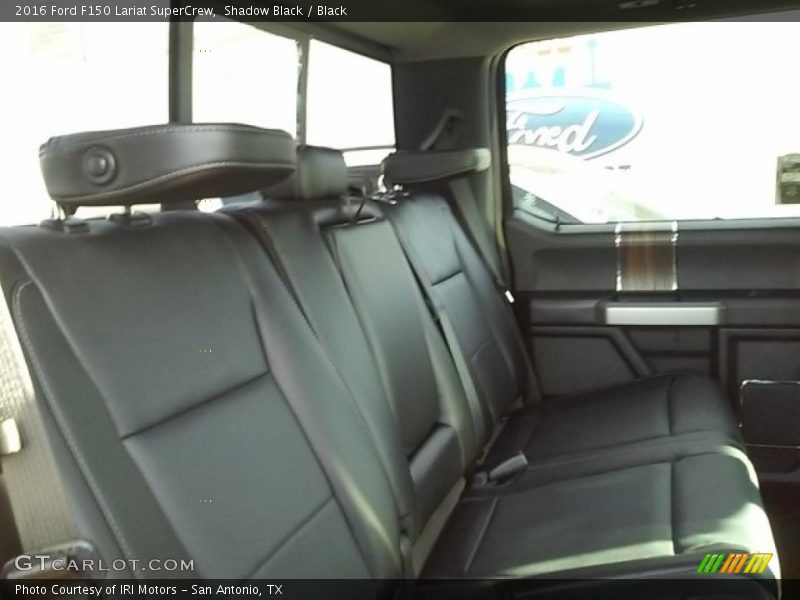 Shadow Black / Black 2016 Ford F150 Lariat SuperCrew