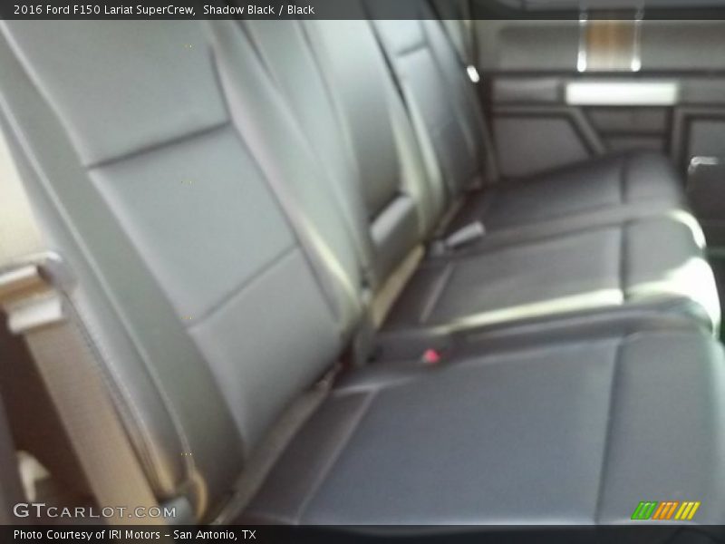 Shadow Black / Black 2016 Ford F150 Lariat SuperCrew