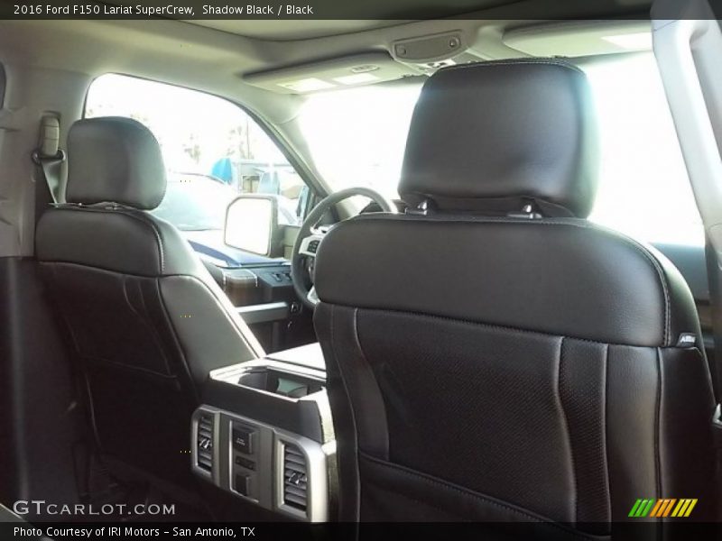 Shadow Black / Black 2016 Ford F150 Lariat SuperCrew