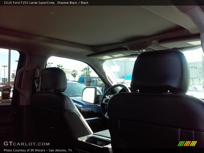 Shadow Black / Black 2016 Ford F150 Lariat SuperCrew