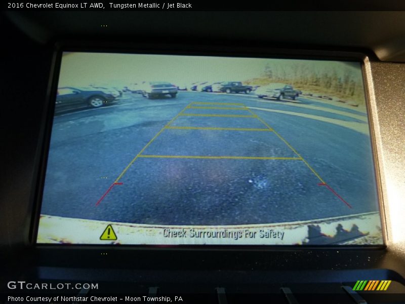 Tungsten Metallic / Jet Black 2016 Chevrolet Equinox LT AWD