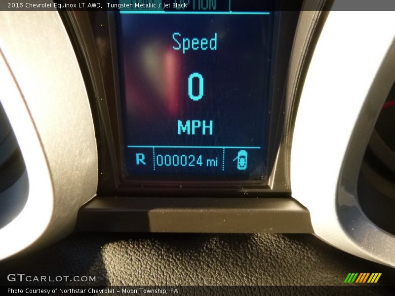Tungsten Metallic / Jet Black 2016 Chevrolet Equinox LT AWD