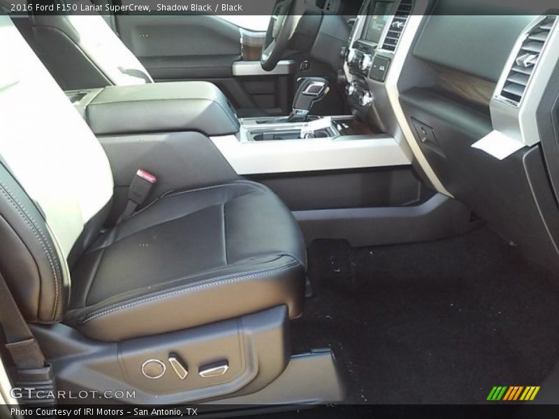 Shadow Black / Black 2016 Ford F150 Lariat SuperCrew
