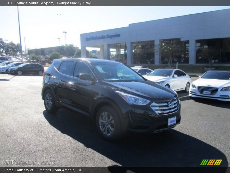 Twilight Black / Gray 2016 Hyundai Santa Fe Sport