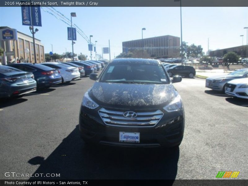 Twilight Black / Gray 2016 Hyundai Santa Fe Sport