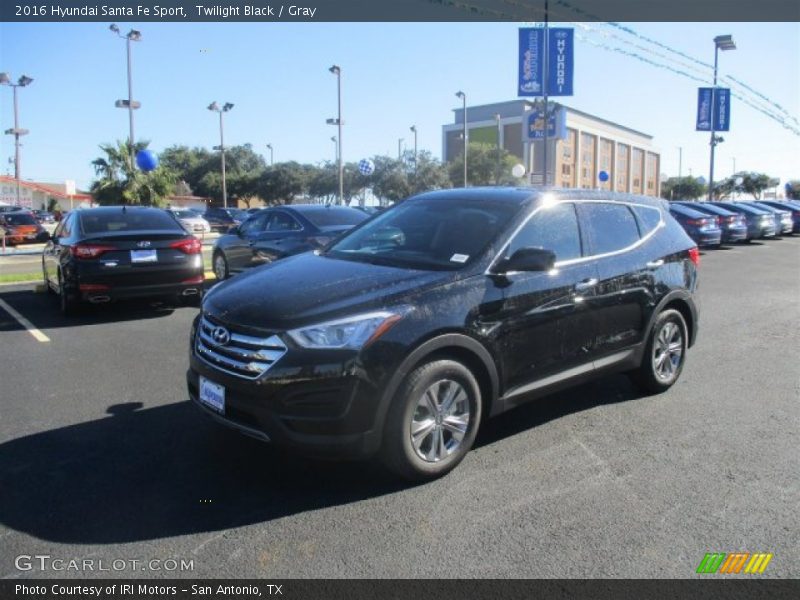 Twilight Black / Gray 2016 Hyundai Santa Fe Sport