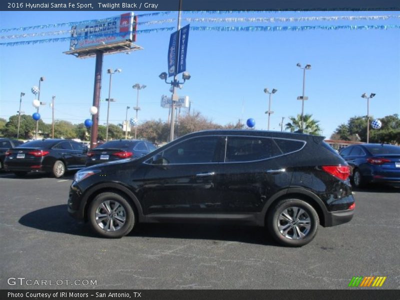 Twilight Black / Gray 2016 Hyundai Santa Fe Sport