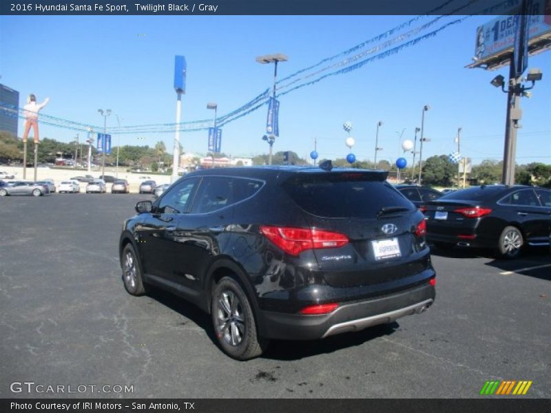 Twilight Black / Gray 2016 Hyundai Santa Fe Sport