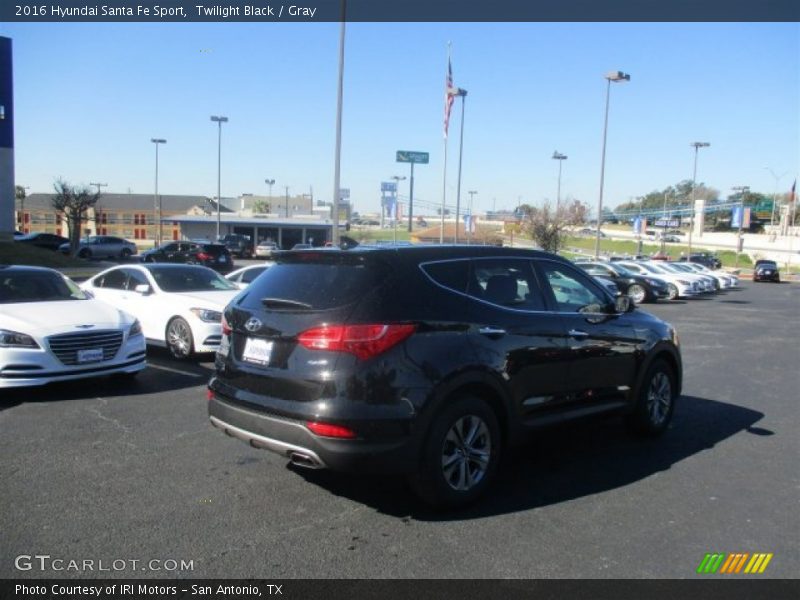 Twilight Black / Gray 2016 Hyundai Santa Fe Sport