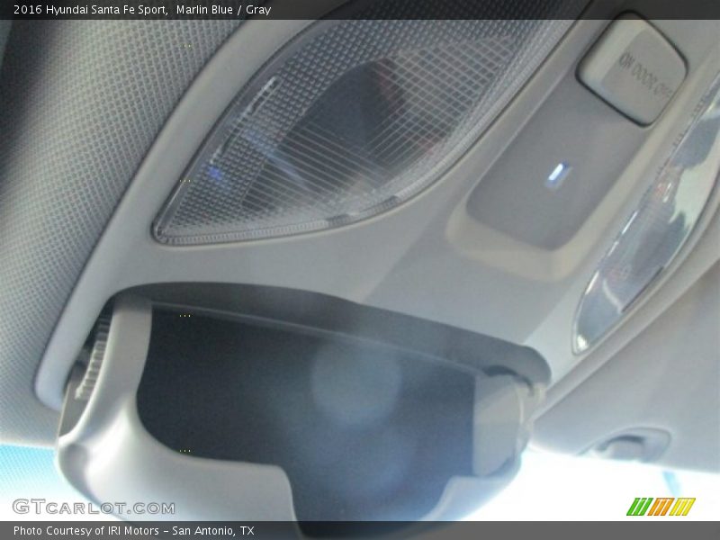 Marlin Blue / Gray 2016 Hyundai Santa Fe Sport