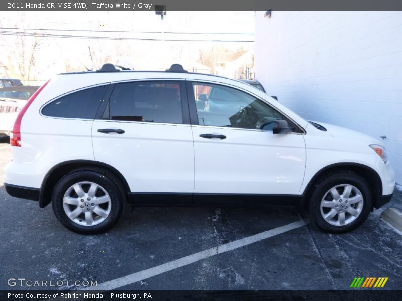 Taffeta White / Gray 2011 Honda CR-V SE 4WD