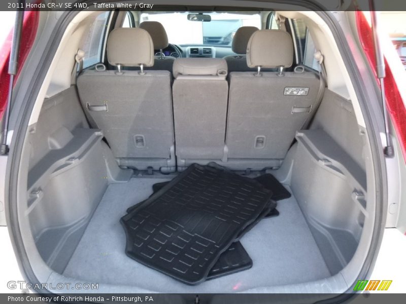 Taffeta White / Gray 2011 Honda CR-V SE 4WD