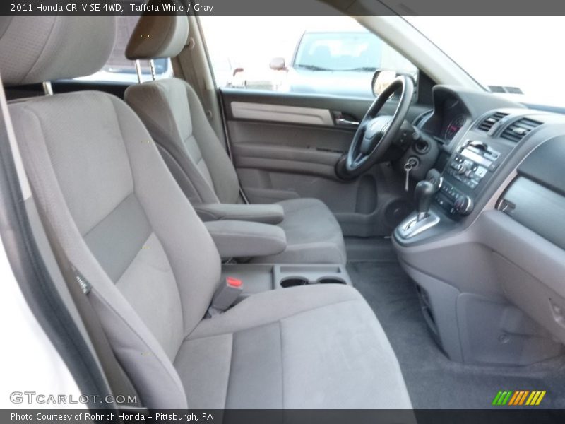 Taffeta White / Gray 2011 Honda CR-V SE 4WD