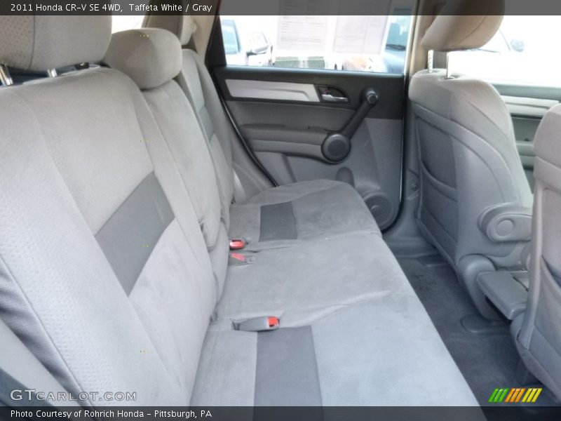 Taffeta White / Gray 2011 Honda CR-V SE 4WD