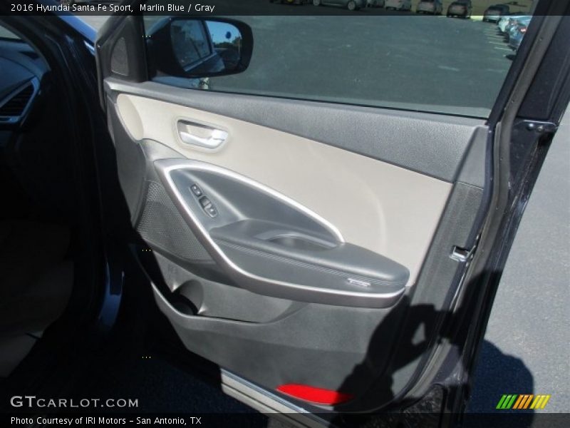 Marlin Blue / Gray 2016 Hyundai Santa Fe Sport