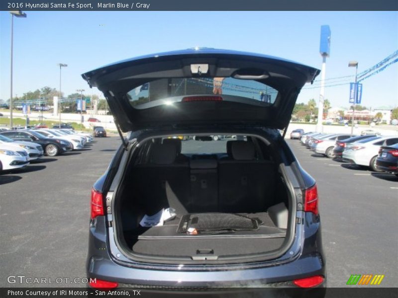 Marlin Blue / Gray 2016 Hyundai Santa Fe Sport