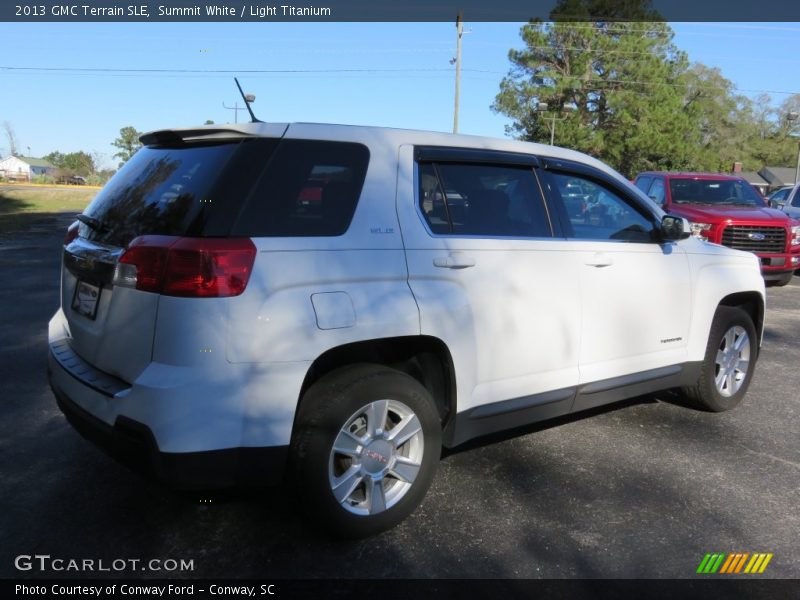Summit White / Light Titanium 2013 GMC Terrain SLE