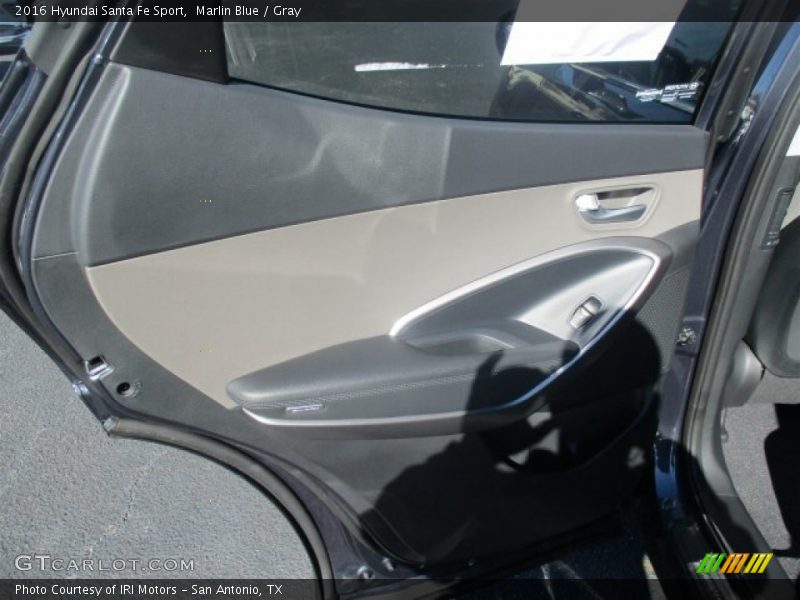 Marlin Blue / Gray 2016 Hyundai Santa Fe Sport