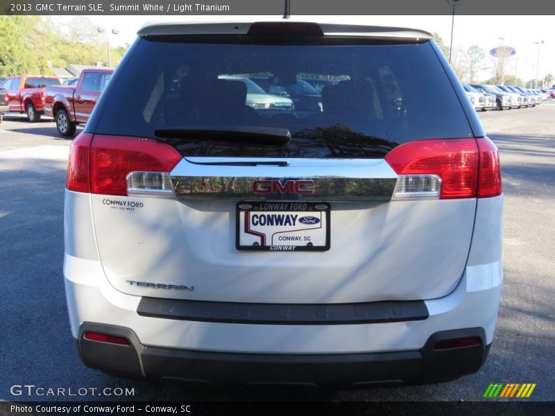 Summit White / Light Titanium 2013 GMC Terrain SLE