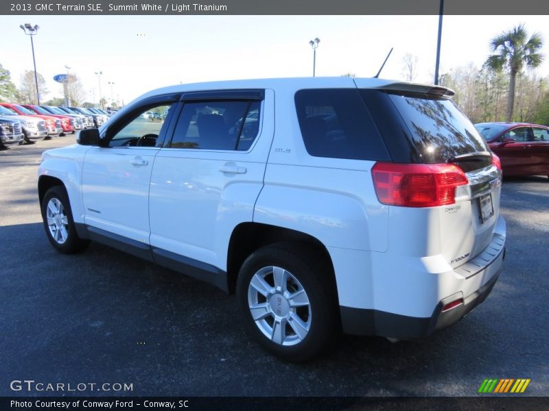 Summit White / Light Titanium 2013 GMC Terrain SLE
